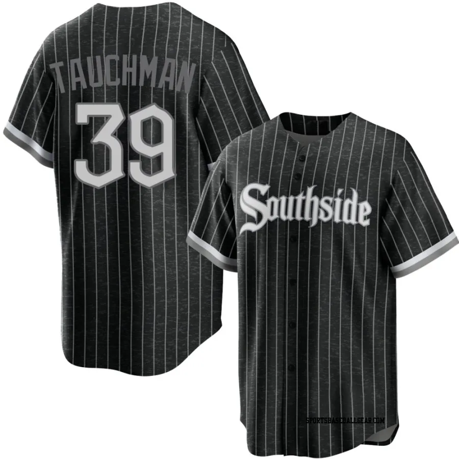 Mike Tauchman Youth Chicago White Sox Black Replica 2021 City Connect Jersey