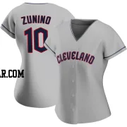 Mike Zunino Women's Cleveland Guardians Gray Authentic Road Jersey