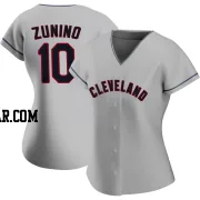 Mike Zunino Women's Cleveland Guardians Gray Replica Road Jersey