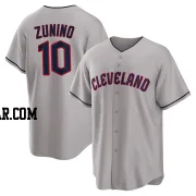 Mike Zunino Youth Cleveland Guardians Gray Replica Road Jersey