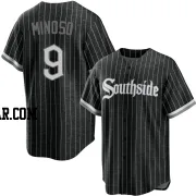 Minnie Minoso Men's Chicago White Sox Black Replica 2021 City Connect Jersey