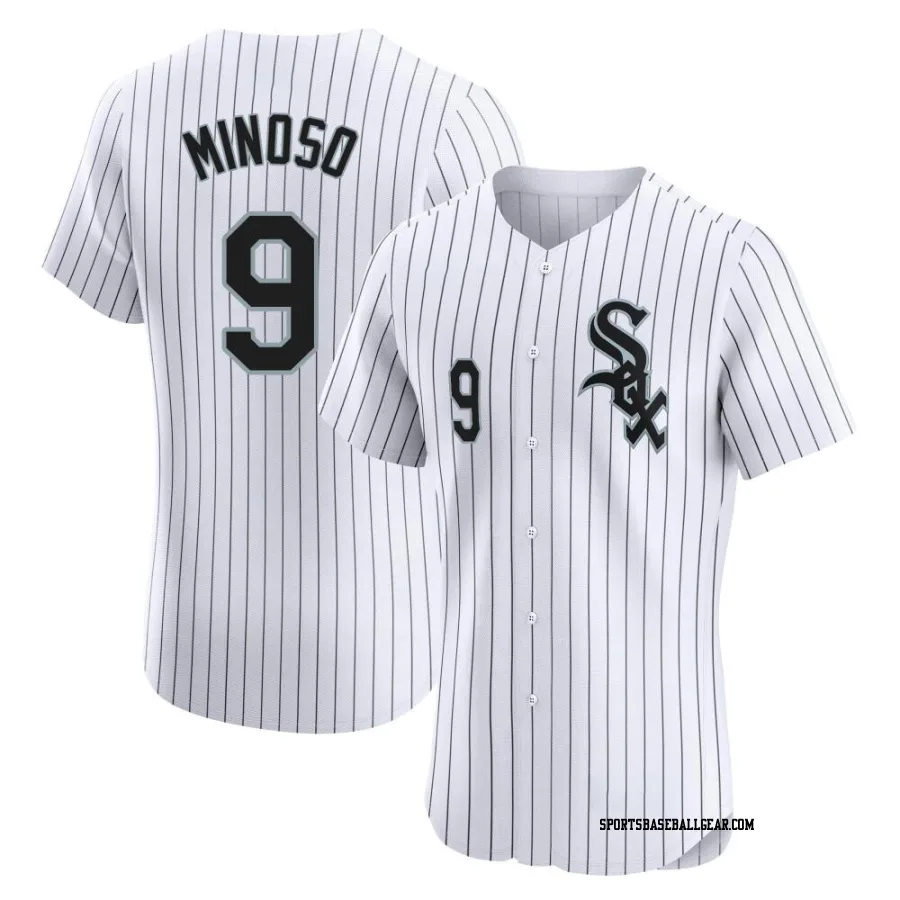 Minnie Minoso Men's Chicago White Sox White Elite Home Jersey