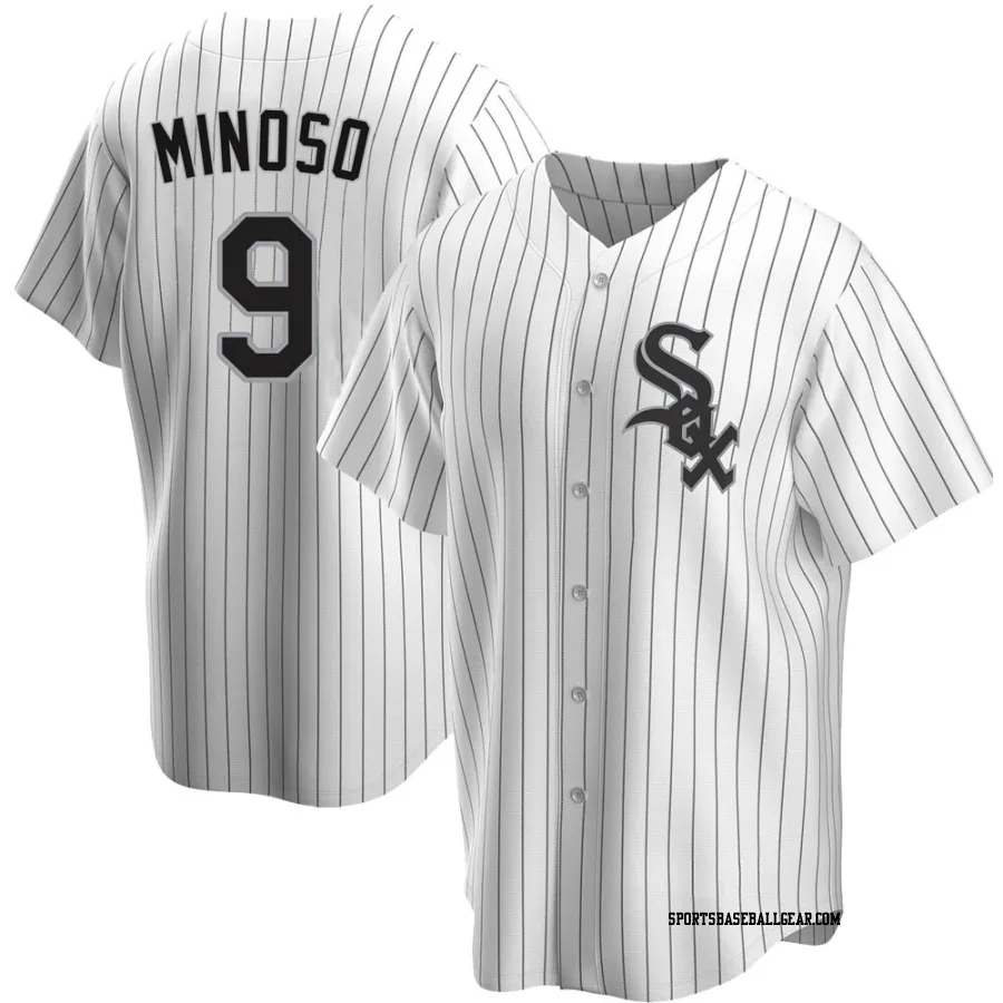 Minnie Minoso Men's Chicago White Sox White Replica Home Jersey