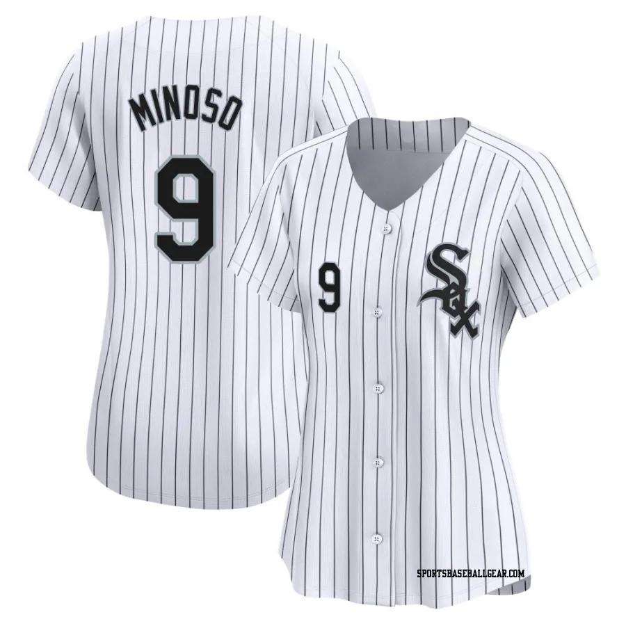 Minnie Minoso Women's Chicago White Sox White Limited Home Jersey