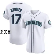 Mitch Haniger Men's Seattle Mariners White Elite Home Jersey