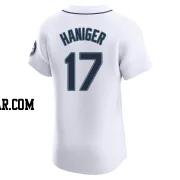 Mitch Haniger Men's Seattle Mariners White Elite Home Jersey