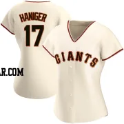 Mitch Haniger Women's San Francisco Giants Cream Authentic Home Jersey