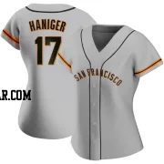 Mitch Haniger Women's San Francisco Giants Gray Authentic Road Jersey