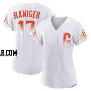 Mitch Haniger Women's San Francisco Giants White Authentic 2021 City Connect Jersey