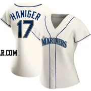 Mitch Haniger Women's Seattle Mariners Cream Authentic Alternate Jersey