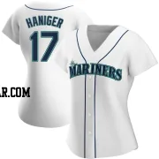 Mitch Haniger Women's Seattle Mariners White Replica Home Jersey