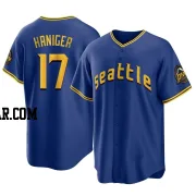 Mitch Haniger Youth Seattle Mariners Royal Replica 2023 City Connect Jersey