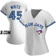 Mitch White Women's Toronto Blue Jays White Replica Home Jersey