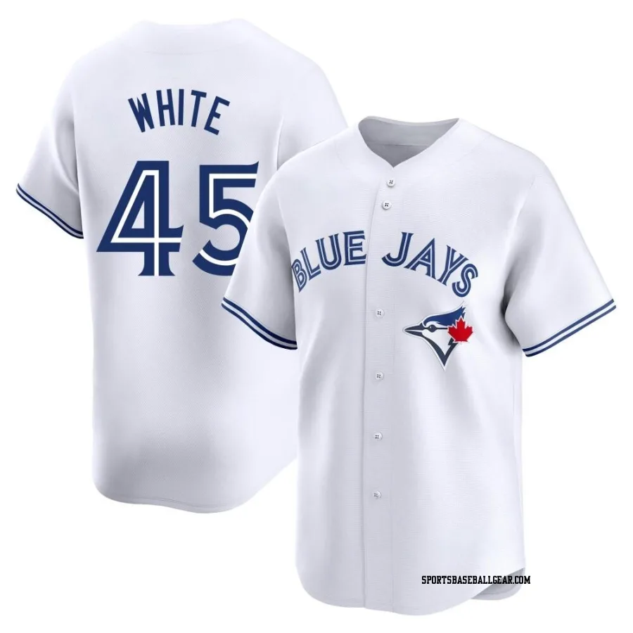 Mitch White Youth Toronto Blue Jays White Limited Home Jersey