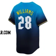 Mitch Williams Men's Philadelphia Phillies Blue Limited 2024 City Connect Jersey