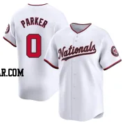 Mitchell Parker Men's Washington Nationals White Limited Home Jersey