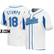 Mitchell Stumpo Men's Italy Baseball White Replica 2023 World Baseball Classic Jersey