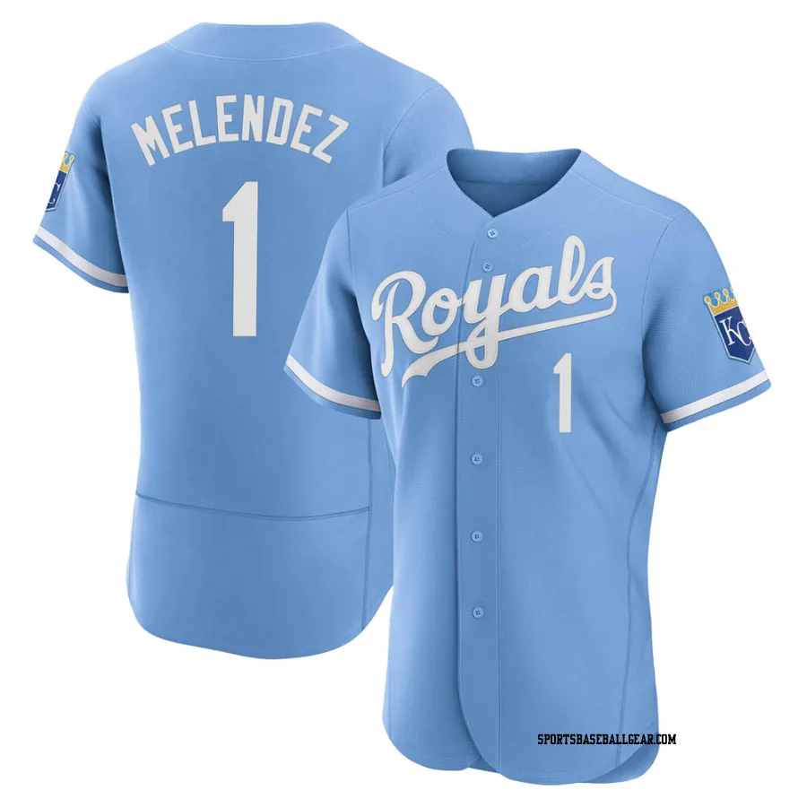 MJ Melendez Men's Kansas City Royals Light Blue Authentic 2022 Alternate Jersey