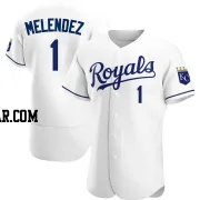 MJ Melendez Men's Kansas City Royals White Authentic Home Jersey