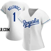 MJ Melendez Women's Kansas City Royals White Authentic Home Jersey