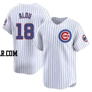 Moises Alou Youth Chicago Cubs White Limited Home Jersey