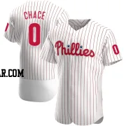 Moises Chace Men's Philadelphia Phillies White Authentic Home Jersey