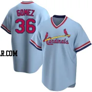 Moises Gomez Youth St. Louis Cardinals Light Blue Replica Road Cooperstown Collection Jersey