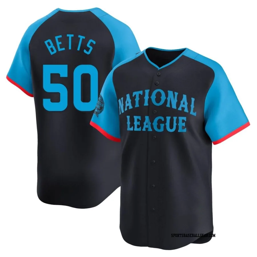 Mookie Betts Men's Los Angeles Dodgers Navy Limited National League 2024 All-Star Game Jersey