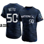 Mookie Betts Men's Los Angeles Dodgers Royal Elite National League Game Vapor Premier 2023 All-Star Jersey