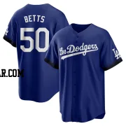 Mookie Betts Men's Los Angeles Dodgers Royal Replica 2021 City Connect Jersey