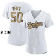 Mookie Betts Women's Los Angeles Dodgers White Game Authentic 2022 All-Star Jersey