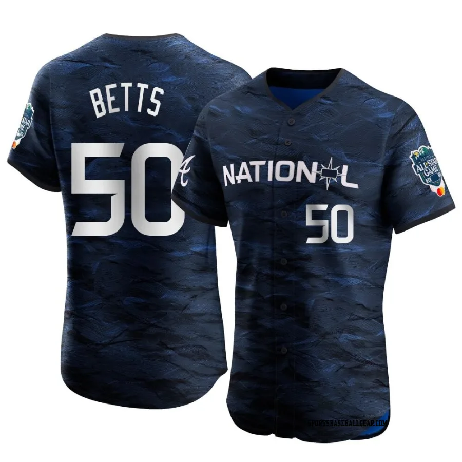 Mookie Betts Youth Los Angeles Dodgers Royal Elite National League Game Vapor Premier 2023 All-Star Jersey