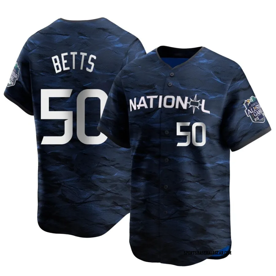 Mookie Betts Youth Los Angeles Dodgers Royal Limited National League Game 2023 All-Star Jersey