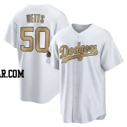 Mookie Betts Youth Los Angeles Dodgers White Game Replica 2022 All-Star Jersey