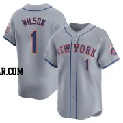 Mookie Wilson Men's New York Mets Gray Limited Away Jersey