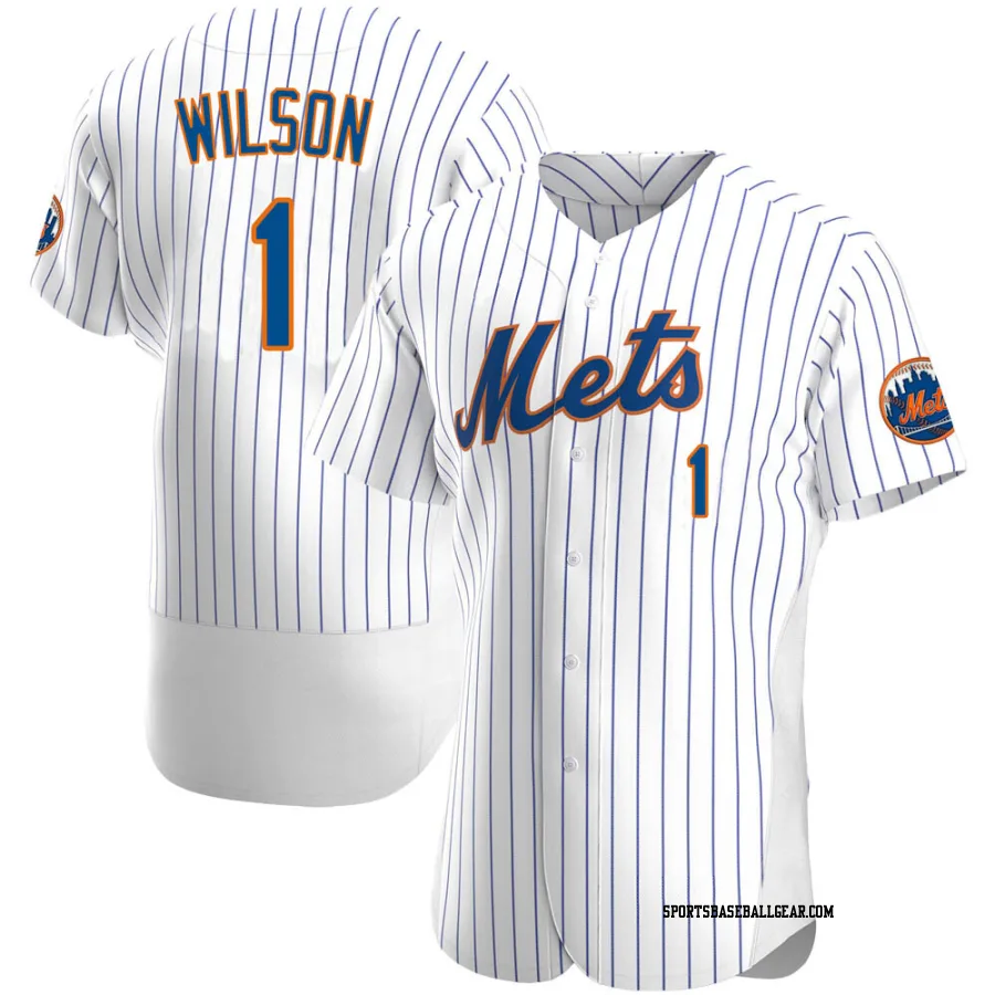 Mookie Wilson Men's New York Mets White Authentic Home Jersey