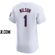 Mookie Wilson Men's New York Mets White Elite Home Jersey