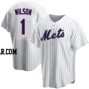 Mookie Wilson Men's New York Mets White Replica Home Jersey