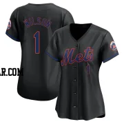 Mookie Wilson Women's New York Mets Black Limited Alternate Jersey