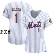 Mookie Wilson Women's New York Mets White Limited Home Jersey