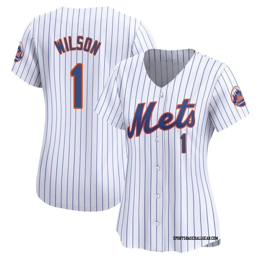 Mookie Wilson Women's New York Mets White Limited Home Jersey