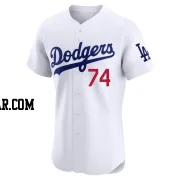 Nabil Crismatt Men's Los Angeles Dodgers White Elite Home Jersey