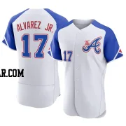 Nacho Alvarez Jr. Men's Atlanta Braves White Authentic 2023 City Connect Jersey