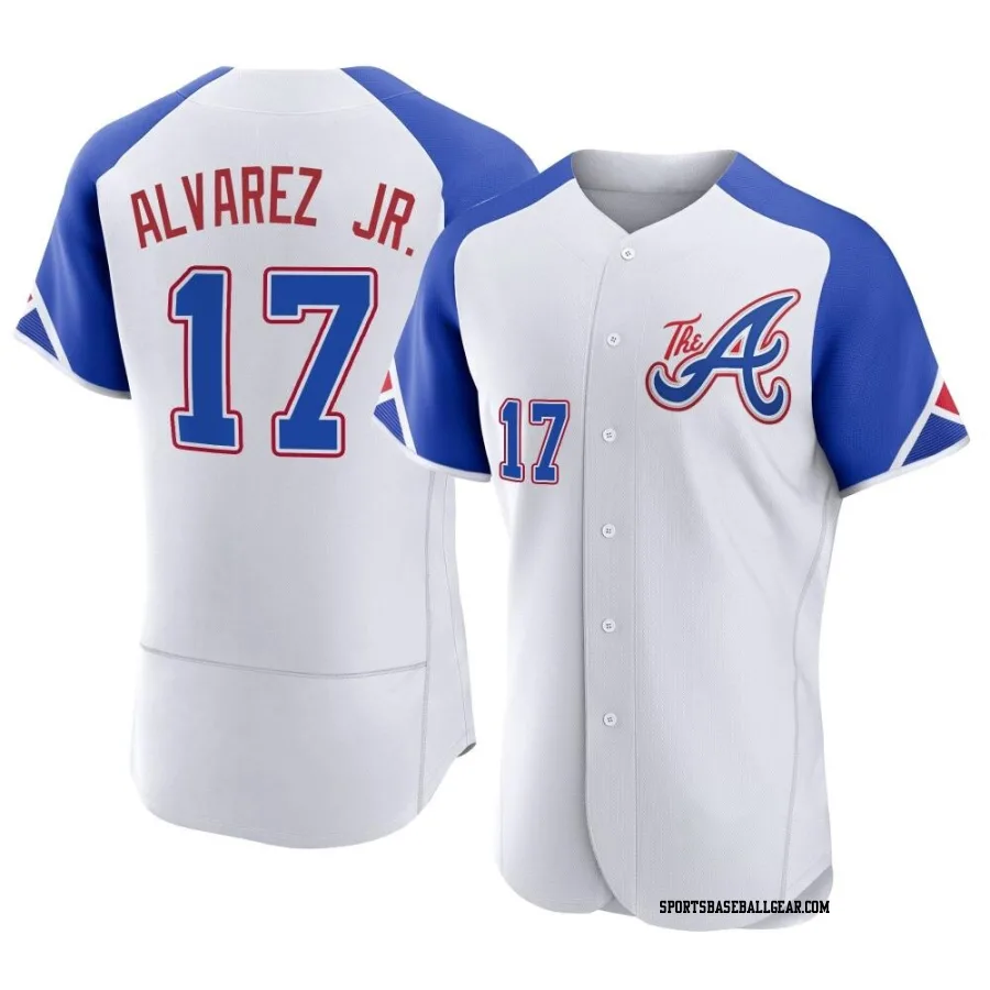 Nacho Alvarez Jr. Men's Atlanta Braves White Authentic 2023 City Connect Jersey