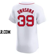 Naoyuki Uwasawa Men's Boston Red Sox White Elite Home Jersey