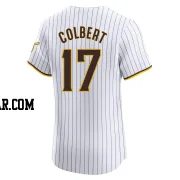 Nate Colbert Men's San Diego Padres White Elite Home Jersey