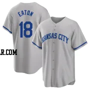 Nate Eaton Youth Kansas City Royals Gray Replica 2022 Road Jersey