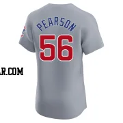 Nate Pearson Men's Chicago Cubs Gray Elite Road Jersey