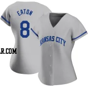 Nathan Eaton Women's Kansas City Royals Gray Authentic 2022 Road Jersey