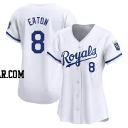 Nathan Eaton Women's Kansas City Royals White Limited Home Jersey